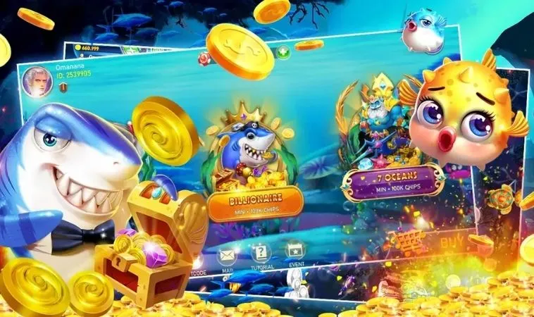 Đồ họa game bắn cá Xin88 thiết kế đẹp, bắt mắt