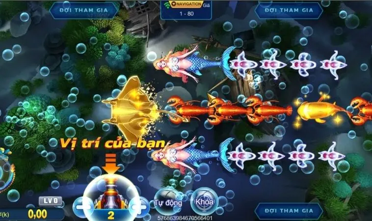 Cách Chơi Bắn Cá Royal Fishing Tại XIN88 Để Thắng Lớn 1 Giao diện chơi game Bắn Cá Royal Fishing tại XIN88