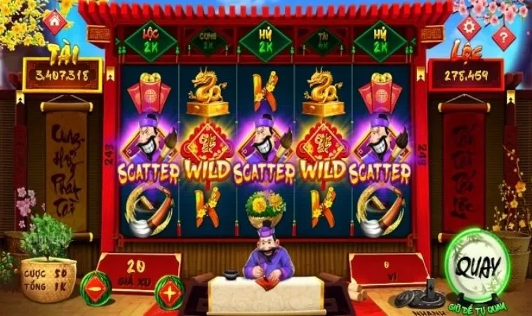 Các biểu tượng trong game nổ hũ Ông Đồ tại XIN88
